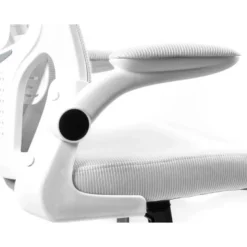SILLA Q-CONNECT OFICINA ALBA MALLA BASE METALICA ALT MAX 1110 ANC 610 PROF 580 RUEDAS PREMIUM COLOR BLANCO