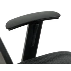 SILLA Q-CONNECT OFICINA ANCONA MALLA BASE METALICA ALT MAX 1110 ANC 660 PROF 590 RUEDAS PREMIUM COLOR NEGRO