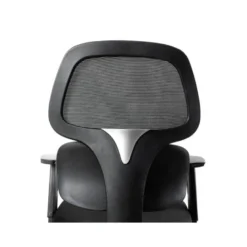 SILLA Q-CONNECT OFICINA ANCONA MALLA BASE METALICA ALT MAX 1110 ANC 660 PROF 590 RUEDAS PREMIUM COLOR NEGRO
