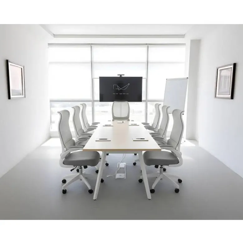 SILLA Q-CONNECT OFICINA CATANIA MALLA ALT MAX 1230 MM ANC 510 MM PROF 490 MM RUEDAS PREMIUM COLOR NEGRO BLANCO