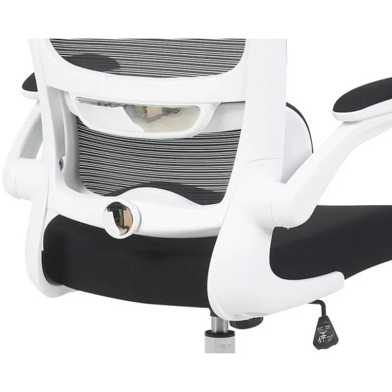 SILLA Q-CONNECT OFICINA CATANIA MALLA ALT MAX 1230 MM ANC 510 MM PROF 490 MM RUEDAS PREMIUM COLOR NEGRO BLANCO