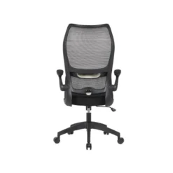 SILLA Q-CONNECT OFICINA CATANIA MALLA ALT MAX 1230 MM ANC 510 MM PROF 490 MM RUEDAS PREMIUM COLOR NEGRO