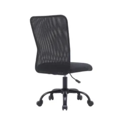 SILLA Q-CONNECT OFICINA PARMA MALLA SIN REPOSABRAZOS ALT MAX 990 ANC 480 PROF 590 COLOR NEGRO