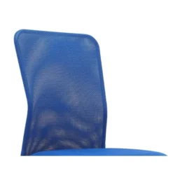 SILLA Q-CONNECT OFICINA PARMA MALLA SIN REPOSABRAZOS ALT MAX 990 ANC 480 PROF 590 COLOR AZUL