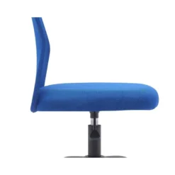 SILLA Q-CONNECT OFICINA PARMA MALLA SIN REPOSABRAZOS ALT MAX 990 ANC 480 PROF 590 COLOR AZUL