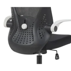 SILLA Q-CONNECT OFICINA TERNI MALLA ALT MAX 1050 MM ANC 500 MM PROF 480 MM COLOR NEGRO CUERPO NEGRO