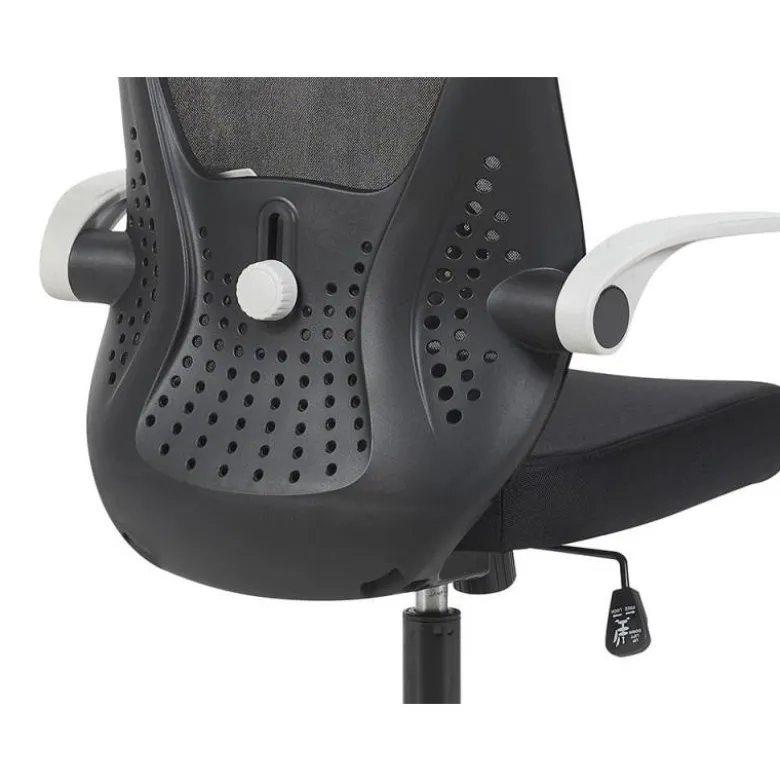 SILLA Q-CONNECT OFICINA TERNI MALLA ALT MAX 1050 MM ANC 500 MM PROF 480 MM COLOR NEGRO CUERPO NEGRO