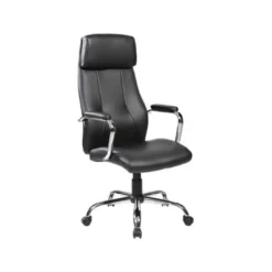 Silla Rocada con ruedas direccion con brazos metalicos