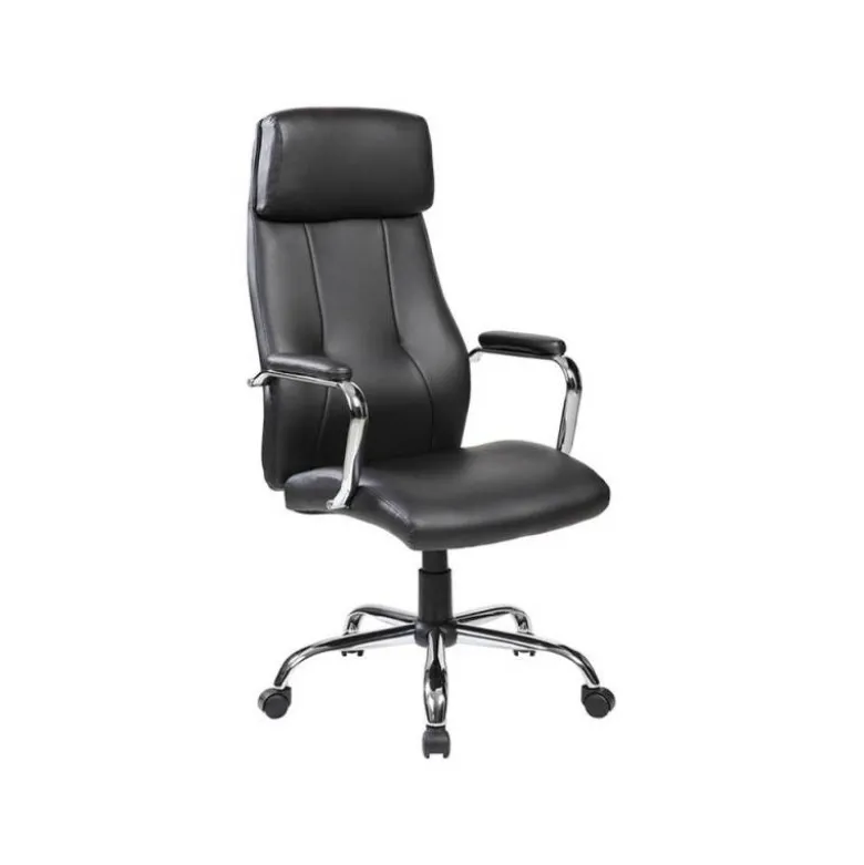 Silla Rocada con ruedas direccion con brazos metalicos