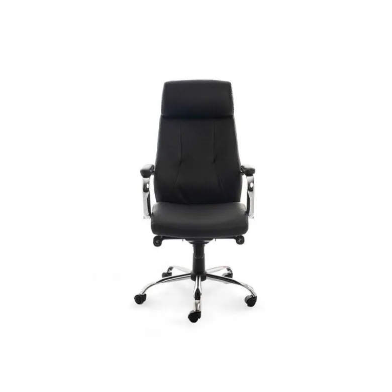Silla Rocada con ruedas direccion con brazos metalicos