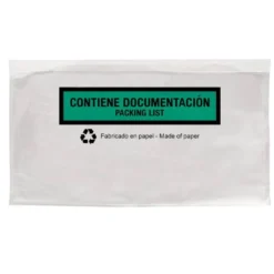 SOBRE AUTOADHESIVO Q-CONNECT PORTADOCUMENTOS MULTILINGUE 240X135 MM SIN VENTANA 100% PAPEL PAQUETE DE 100 UNIDADES