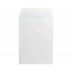 Sobre bolsa blanco 100g 184x261 mm con tira de silicona -caja 250