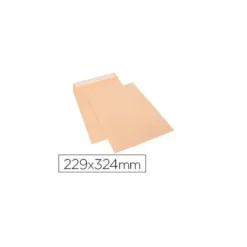Sobre bolsa celulosa marca Sam Chamoix Salmon 229x324 mm 90 gr Caja 250 unidades