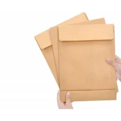 Sobre bolsa fuelle kraft Armado Liderpapel 280x365 mm