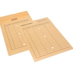 Sobre bolsa kraft Sam Correo Interno con 3 taladros, 260x360mm