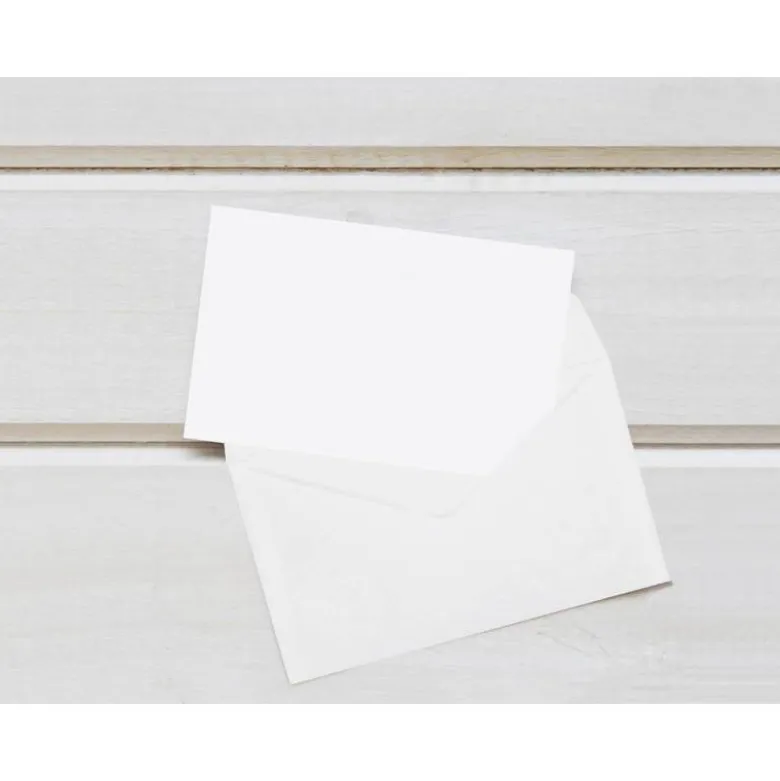 SOBRE LIDERPAPEL BLANCO CON FONDO 95X162 MM ENGOMADO SOLAPA DE PICO CAJA DE 500 UNIDADES