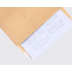 Sobre liderpapel bolsa N.5 kraft din c5 162x229 mm tira de silicona caja de 250 unidades