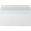 Sobre N.5 Liderpapel, 115x225mm, 500 unidades blanco americano con tira de silicona open system.