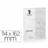 SOBRE ROSSLER COLORETTI C6 MINISTRO COLOR MARMOL GRIS 114X162 MM PACK DE 5 UNIDADES