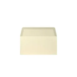 SOBRE ROSSLER COLORETTI DL AMERICANO COLOR CREMA 110X220 MM PACK DE 5 UNIDADES