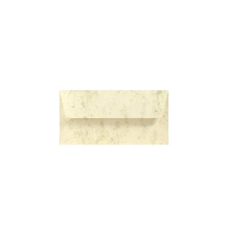 SOBRE ROSSLER COLORETTI DL AMERICANO COLOR MARMOL CREMA 110X220 MM PACK DE 5 UNIDADES