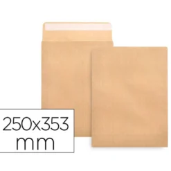 Sobres bolsa kraft Liderpapel