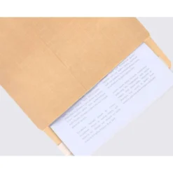 Sobres bolsa kraft Salarios N.4 Liderpapel, 140x190mm