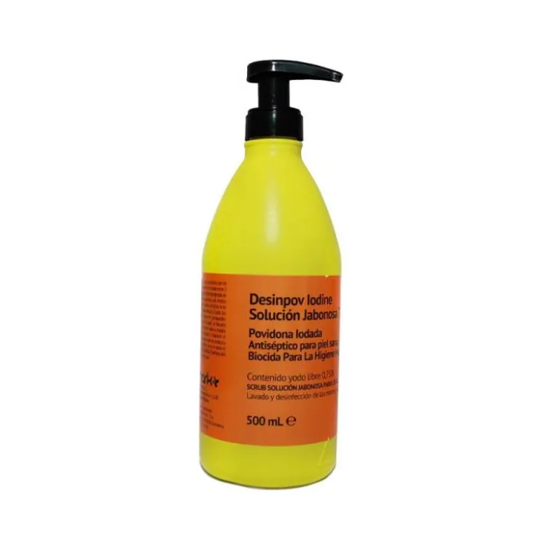 SOLUCION ANTISEPTICA CLORHEXIDINA DESINCLOR JABON 0,8 % BOTE DE 500 ML
