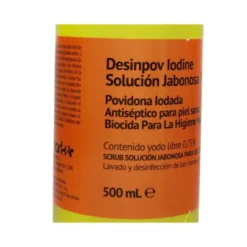 SOLUCION ANTISEPTICA CLORHEXIDINA DESINCLOR JABON 0,8 % BOTE DE 500 ML
