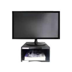 SOPORTE ARCHIVO 2000 PARA MONITOR POLIESTER 100% RECICLADO CON COMPARTIMENTO PARA FORMATOS DIN A4 Y FOLIO