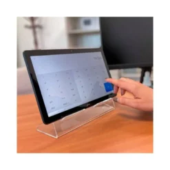 SOPORTE DJOIS PARA TABLET TRANSPARENTE 230X190X90 MM
