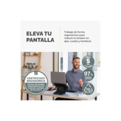 SOPORTE ELEVADOR FELLOWES BREYTA PARA PORTATIL 14
