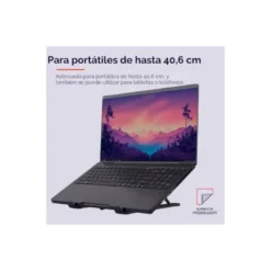 SOPORTE ELEVADOR TRUST PRIMO PARA PORTATIL 16