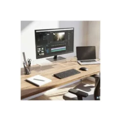 SOPORTE MAUL PARA MONITOR ACRILICO TRANSPARENTE L 500X198X100 MM