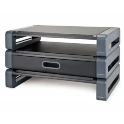 Soporte para monitor Deluxe Q-Connect con cajon incluido