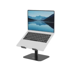 SOPORTE PARA PORTATIL FELLOWES ALUMINIA CON PEANA NEGRO 280X245X65 MM