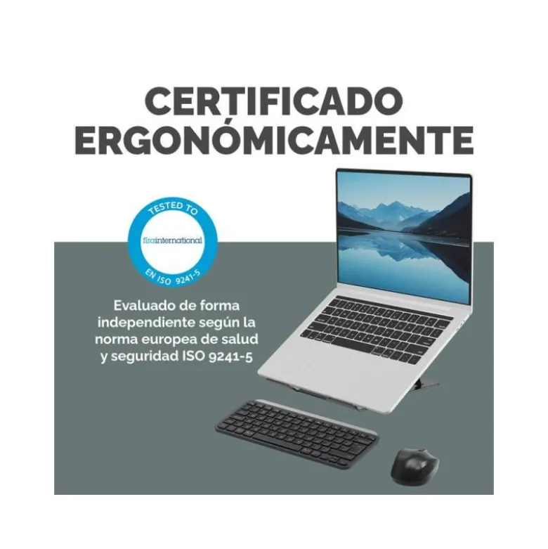 SOPORTE PARA PORTATIL FELLOWES ALUMINIA PLEGABLE NEGRO 315X230X20 MM