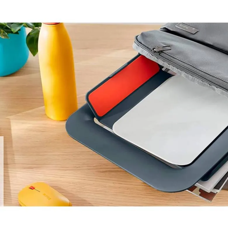 SOPORTE PARA PORTATIL LEITZ ERGO COSY AJUSTABLE 4 ALTURAS COLOR GRIS 310X50X247 MM