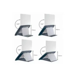 SOPORTE PARA PORTATIL LEITZ ERGO COSY AJUSTABLE 4 ALTURAS COLOR GRIS 310X50X247 MM