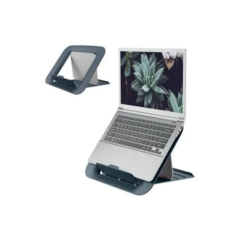 SOPORTE PARA PORTATIL LEITZ ERGO COSY AJUSTABLE 4 ALTURAS COLOR GRIS 310X50X247 MM