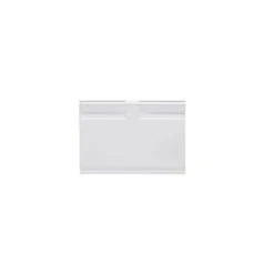 SOPORTE PORTAPRECIOS Q-CONNECT PARA GANCHOS EN T ETIQUETA 39X60MM TRANSPARENTE
