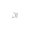 SOPORTE PORTAPRECIOS Q-CONNECT CURVO CLIP DE GRAN AGARRE Y AJUSTABLE PARA ESTANTERIA ETIQUETA 26X22 MM