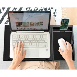 SOPORTE Q-CONNECT ANCHO PARA PORTATIL MOVIL RATON HASTA 17
