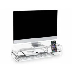 SOPORTE Q-CONNECT PARA MONITOR METACRILATO 508X203X114 MM