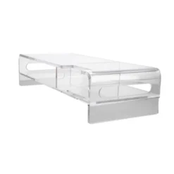 SOPORTE Q-CONNECT PARA MONITOR METACRILATO 508X203X114 MM