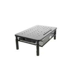 SOPORTE Q-CONNECT PARA MONITOR METALICO REGULABLE EN ALTURA CON CAJON Y DOS SOPORTES PARA MOVIL