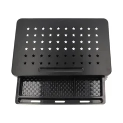 SOPORTE Q-CONNECT PARA MONITOR METALICO REGULABLE EN ALTURA CON BANDEJA 370X235X145 MM