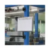 SOPORTE METALICO MAGNETICO DJOIS ALUMINIO 4 ANILLAS 30 MM DIN A4 HORIZONTAL