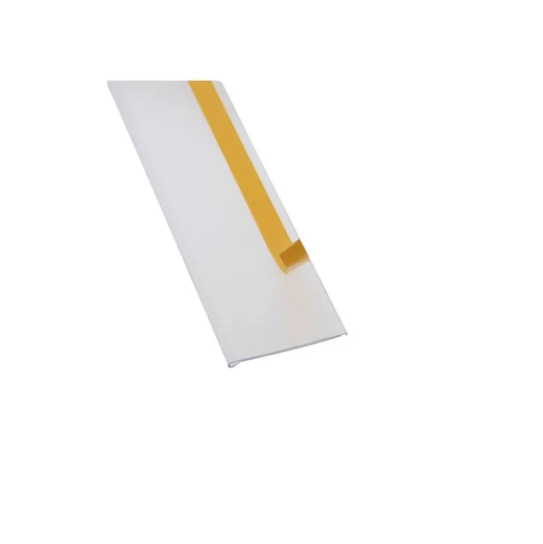 SOPORTE PORTAPRECIOS Q-CONNECT ADHESIVO PARA ESTANTERIA ETIQUETA 40X1000 MM SEMI-TRANSPARENTE