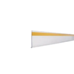SOPORTE PORTAPRECIOS Q-CONNECT ADHESIVO PARA ESTANTERIA ETIQUETA 40X1000 MM SEMI-TRANSPARENTE